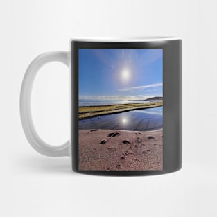 traces in the sand Mug